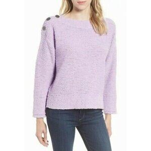 CASLON | Boat Neck Sweater in Lavender